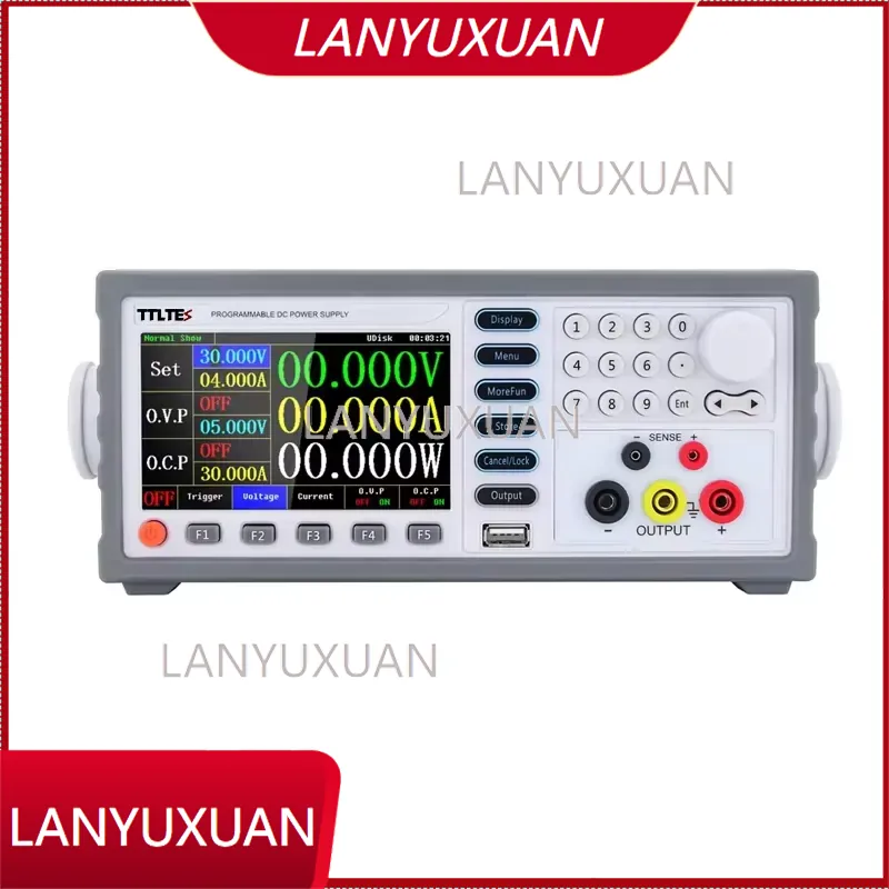 Programmable Linear Dc Power Supply 30V 10A - Alimentatore Lineare Programmabile TDPE-L303/5/10SPL5 ad Alta