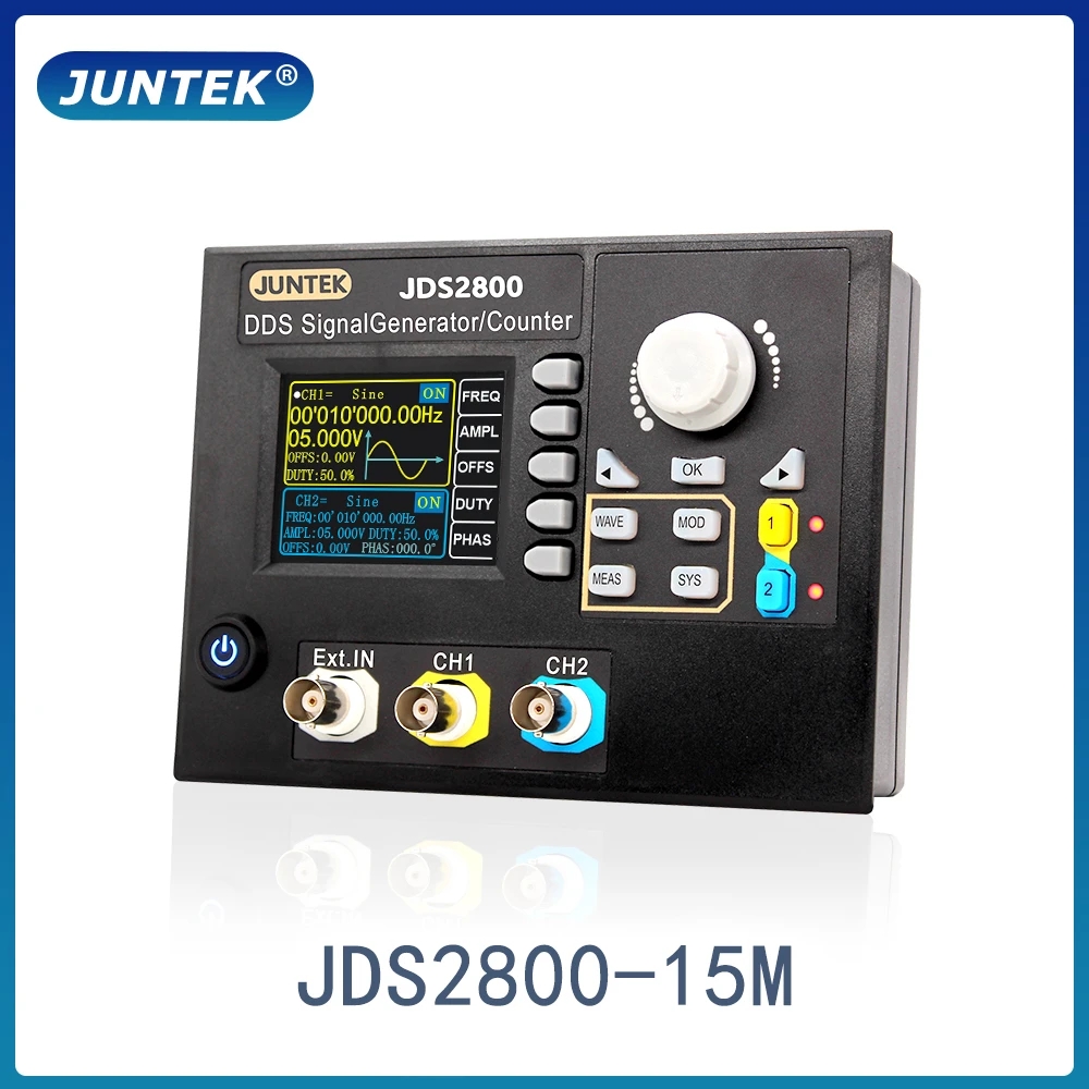 Dual Channel Arbitrary Waveform Function Generator 60Mhz - JDS2800-15M Generatore di segnale funzione DDS