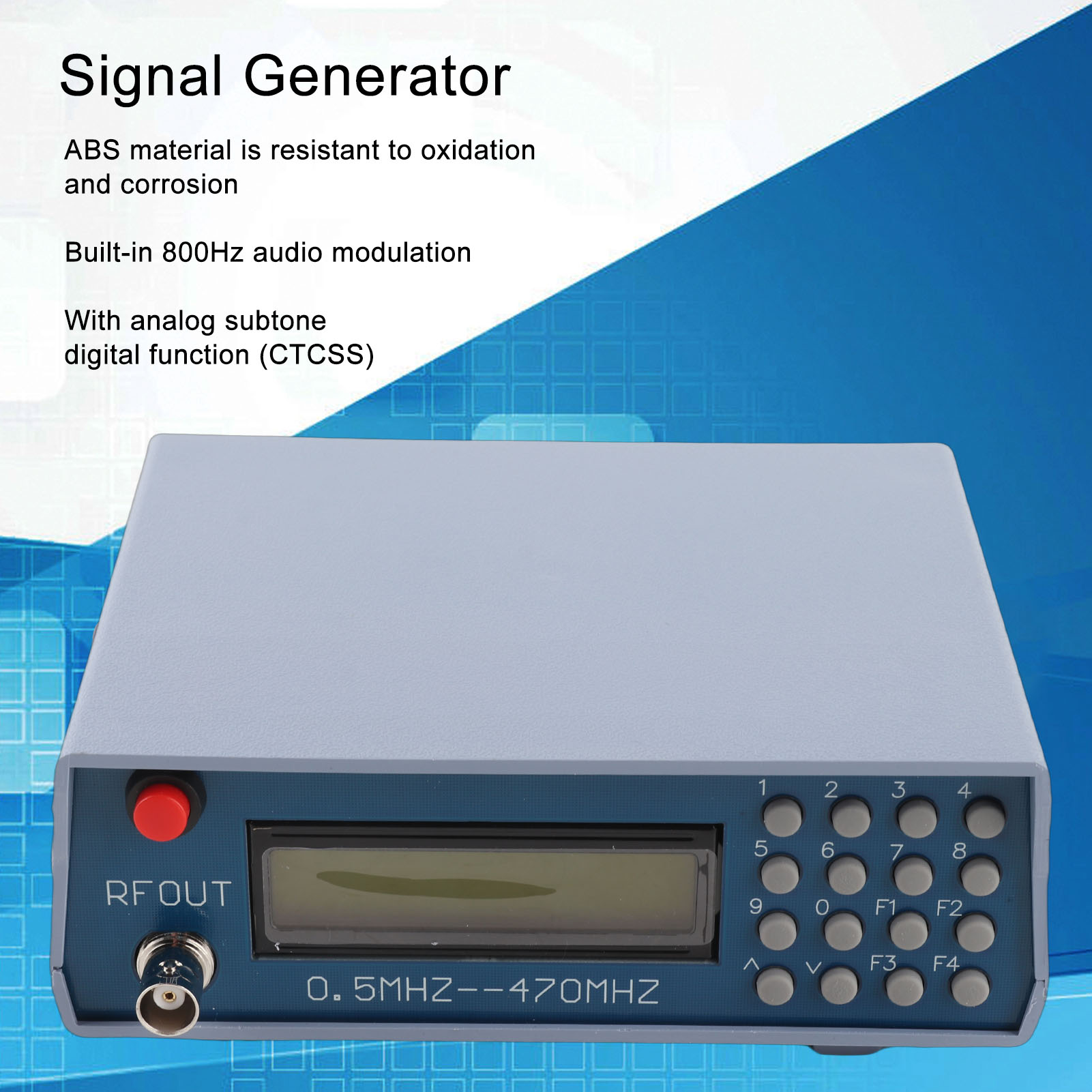 Generatore di segnale RF, sorg - Rf Signal Generator 0.5Mhz To 470Mhz recensione e prezzo