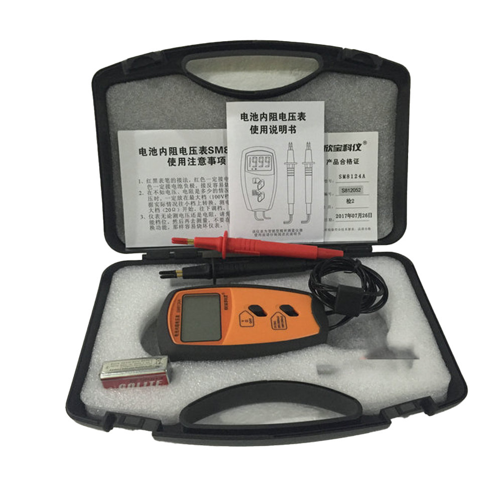 SM8124A Tester di resistenza i - Battery Internal Resistance Tester Four Wire recensione e prezzo