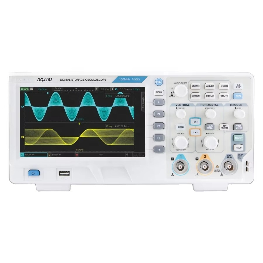 Oscilloscopio Digitale DQ9104  - Digital Storage Oscilloscope 4 Channel 100Mhz recensione e prezzo