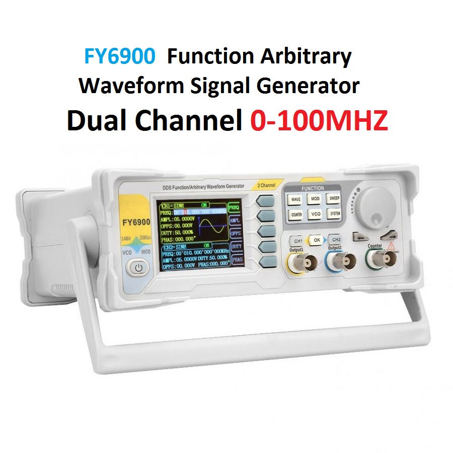 Generatore di Segnali Digitali - Dual Channel Arbitrary Waveform Function Generator 60Mhz recensione e prezzo