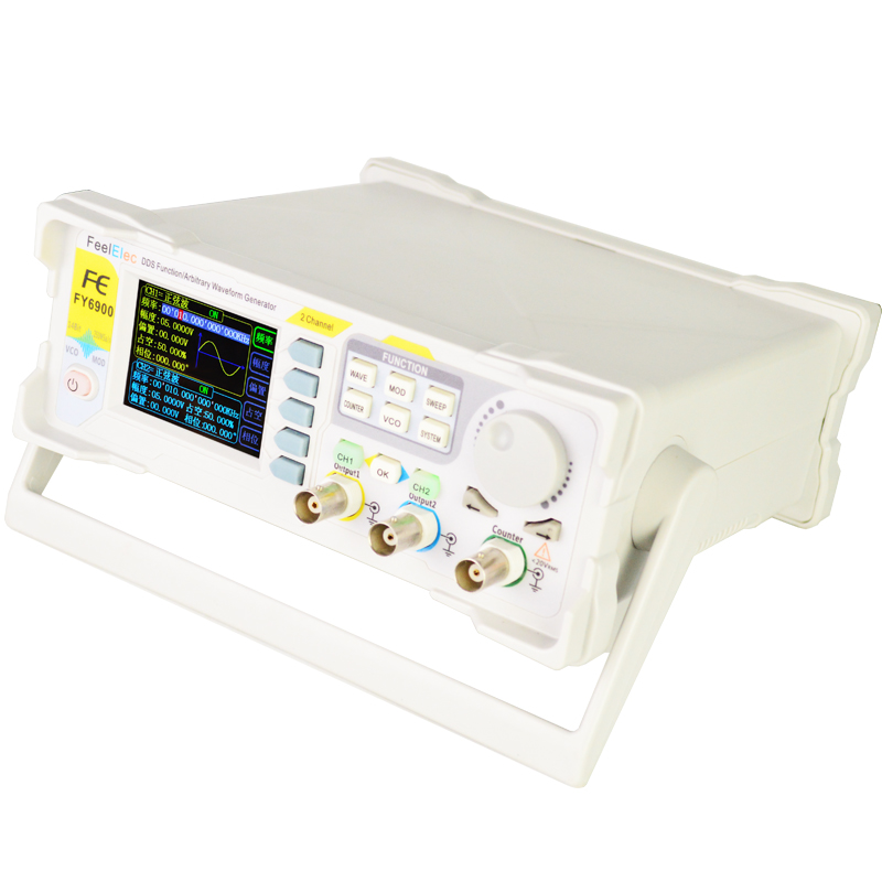 Nuovo FY6900 60MHz funzione DD - Dual Channel Arbitrary Waveform Function Generator 60Mhz recensione e prezzo