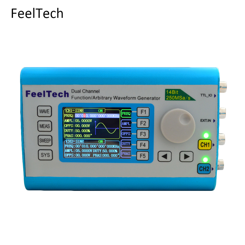 Funzione FY6300 Generatore di  - Dual Channel Arbitrary Waveform Function Generator 60Mhz recensione e prezzo